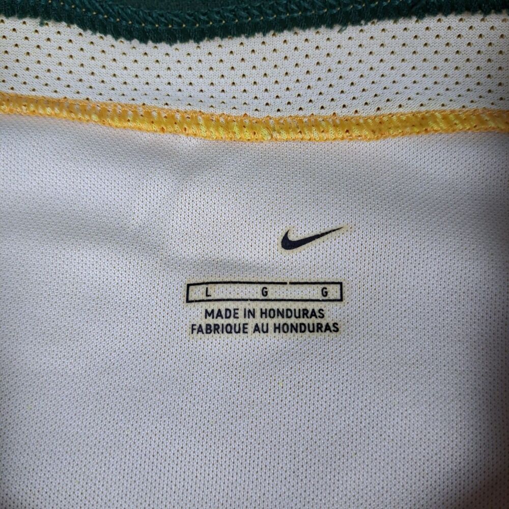 Nike LA Galaxy Soccer Jersey Mens L Yellow MLS - Picture 7 of 11